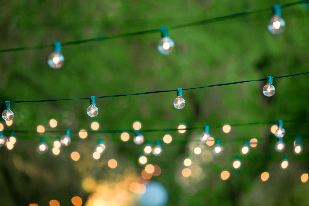 Outdoor garden string lights