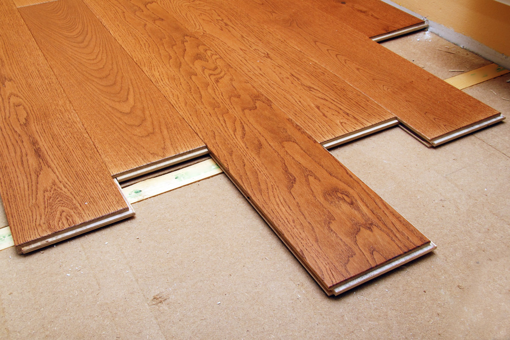 hardwood flooring concept